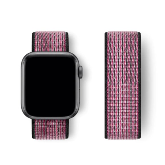 Apple Accessories - NEW BAND Pink Blast Strap Loop For Apple Watch